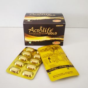 Actolife GOLD - Lycopene, Ginseng, Vitamin A, Vitamin C, Vitamin B1, Vitamin B2, Vitamin B6, Vitamin B12, Vitamin B9, Vitamin D3, DL-Methionine, Calcium Pantothenate, Niacinamide, zinc
