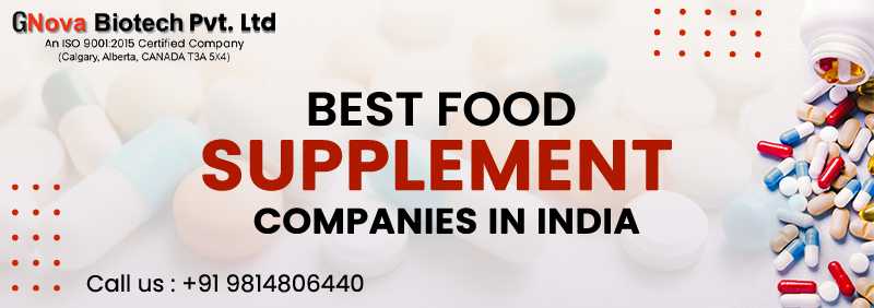Best Food Supplement Companies in India
