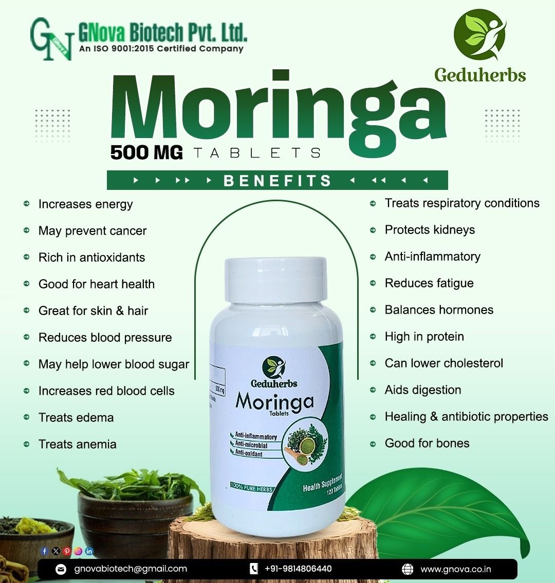 Best Moringa Tablets Manufacturer in India
