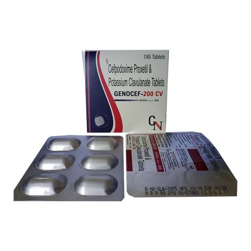 GENOCEF-200 CV TAB. (STRIP PACK)