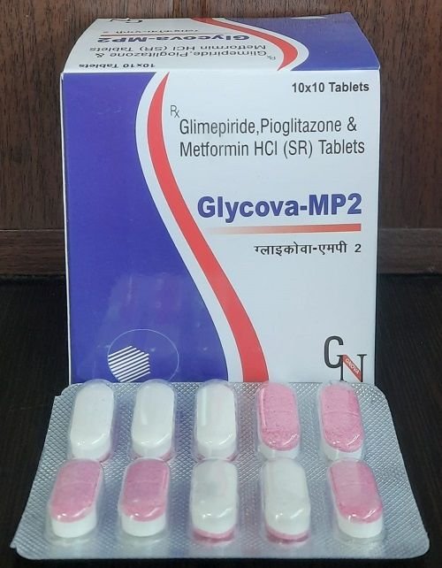 GLYCOVA-MP2 (BLISTER) BILAYERED