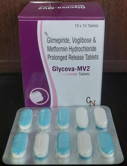 GLYCOVA-MV2 TAB. (BLISTER)