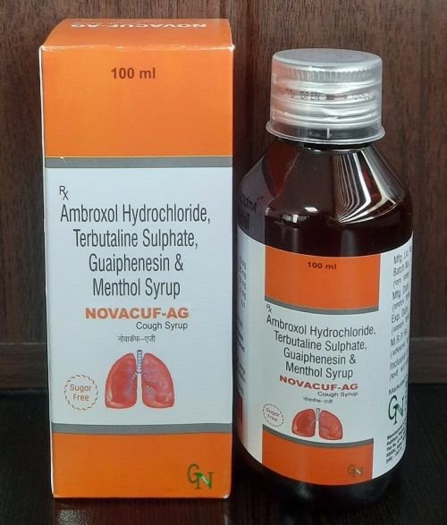 NOVACUF-AG SYRUP WITHOUT CARTON