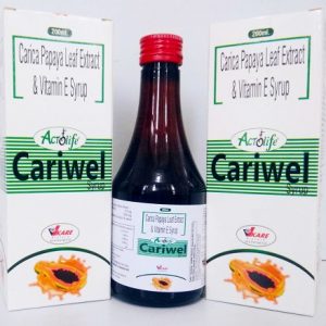 CARIWEL SYRUP - Carica Papaya Leaf Extract & Vitamin E Syrup