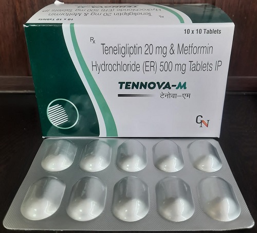 Teneligliptin And Metformin Hydrochloride Tablets